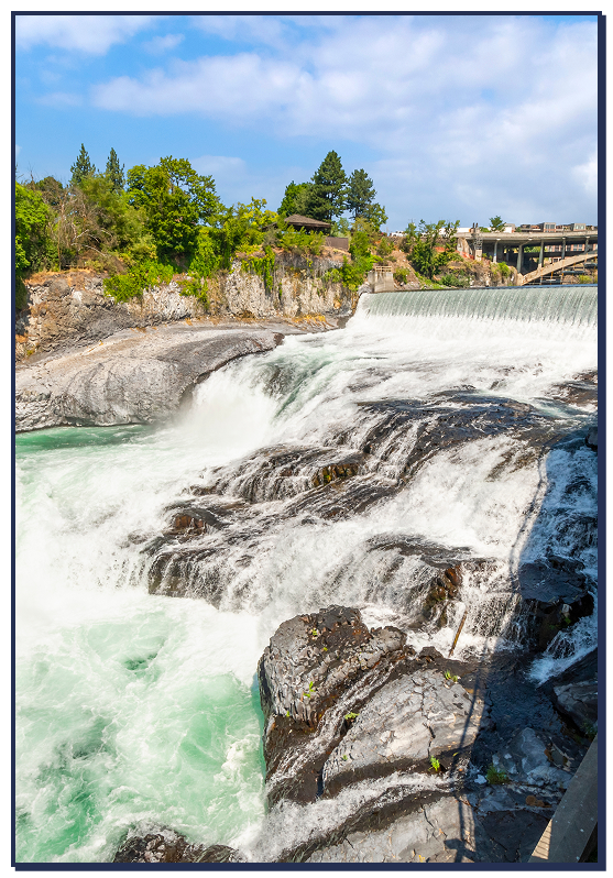 Spokane river image